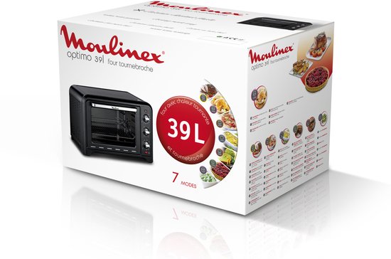 Moulinex Tournebroche Optimo OX485810 - Mini oven