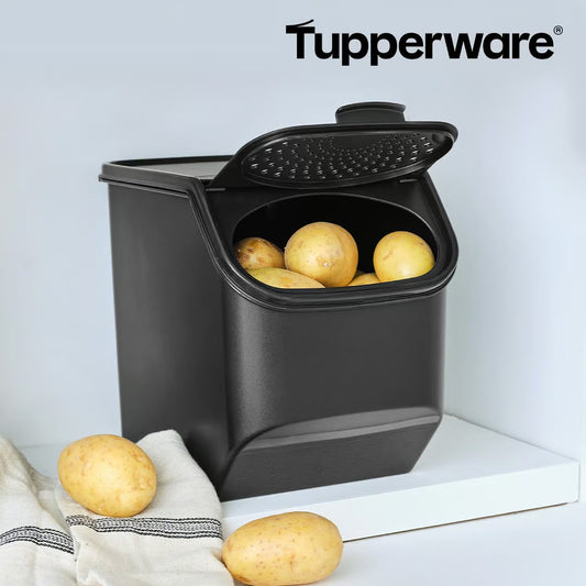 Tupperware PotatoSmart Aardappelcontainer - Optimale Luchtcirculatie - Houdt Aardappelen Vers - Stapelbaar Ontwerp