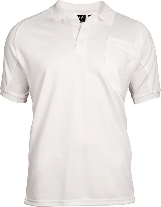 Corypheus White Men's Polo - Xlarge