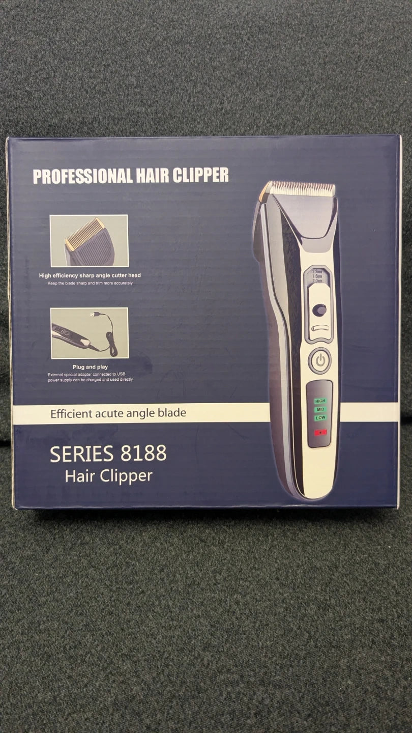 Professional Hair Clipper Series 8188 Tondeuse – Draadloos – 1-4 mm – 200 Minuten Gebruikstijd