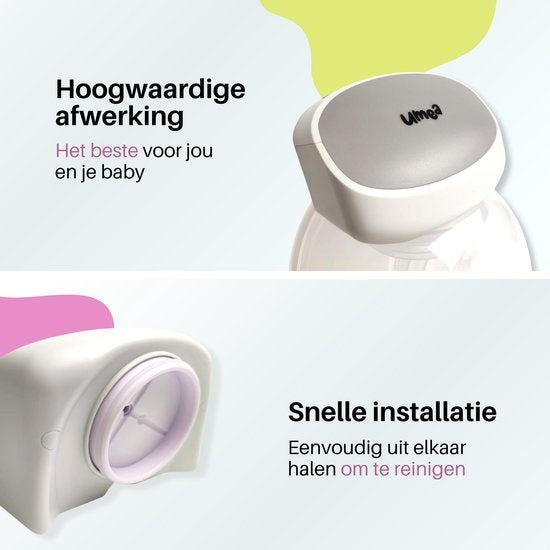 Umea Enkele Borstkolf - Handsfree - Elektrische Borstkolf - Wit