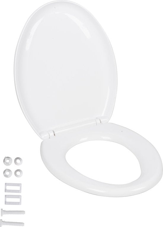 Bath & Shower Wc-Bril toiletbril - Soft Close - Wit