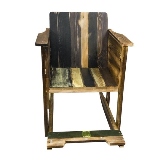 Schommelstoel kinderen Scrapie - gerecycled sloophout scrapwood design stijl
