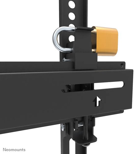 Neomounts WL35-350BL12 TV muurbeugel - kantelbaar - 24-55" - vergrendelbaar (hangslot niet inbegrepen) - zwart