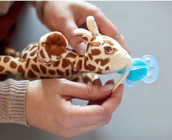 Philips Avent Knuffel Fopspeen - 0 tot 6 Maanden - 1 Speentje - Girafje - SCF348/11