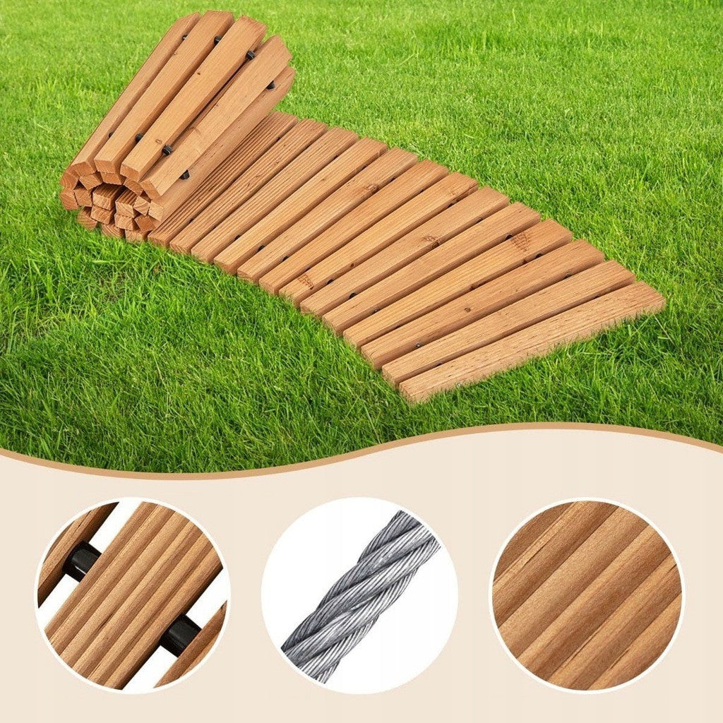 Coast Tuinpad - Antislip & Weerbestendig - Dennenhout - 216 cm