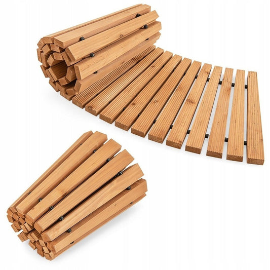 Coast Tuinpad - Antislip & Weerbestendig - Dennenhout - 216 cm