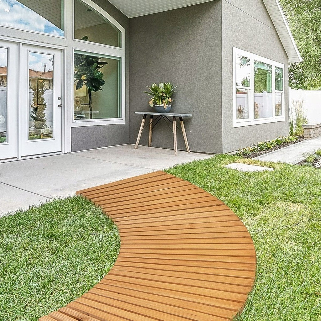 Coast Tuinpad - Antislip & Weerbestendig - Dennenhout - 216 cm