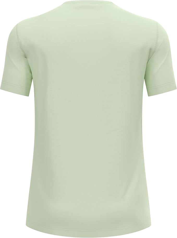 Odlo Ambriosa Merinowollen Top met Ronde Hals - Lichtgewicht 160g/m² - Kleur Ambriosa - Maat M