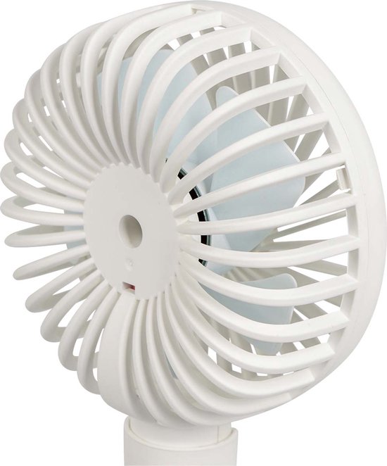 Bo-Camp - Handventilator - Met houder - Oplaadbaar