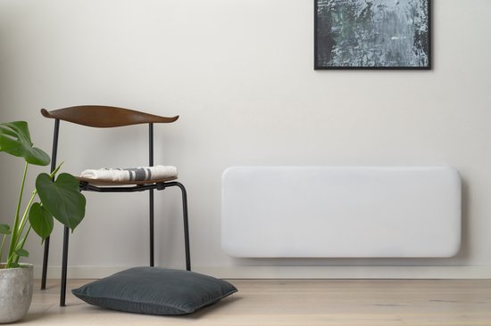 Mill IB1200DN - Stalen paneelverwarming - 1200 Watt - tot 18m2 - 100% stil - geschikt voor de badkamer
