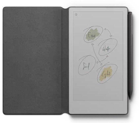 reMarkable Book Folio Premium Leather Black voor Paper Pro Move 7,3"