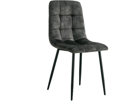Multifurn Yerevan Eetkamerstoel - Duopack - Velvet Groen - Set van 2