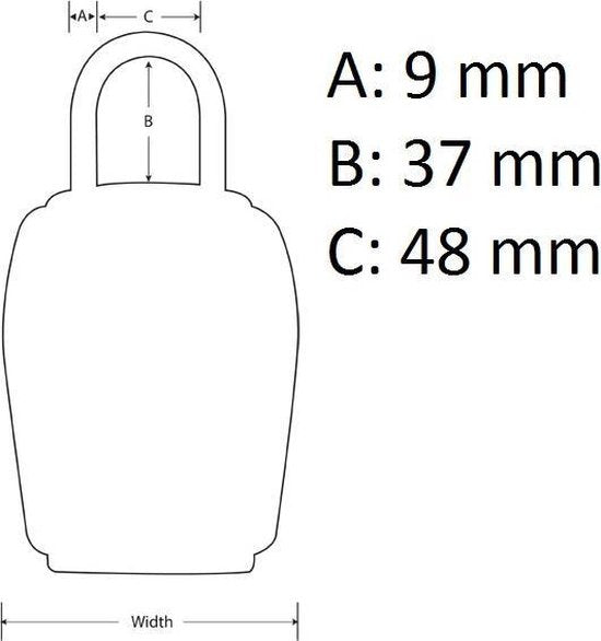Master Lock Versterkte sleutelkluis voor aan de muur 5414EURD