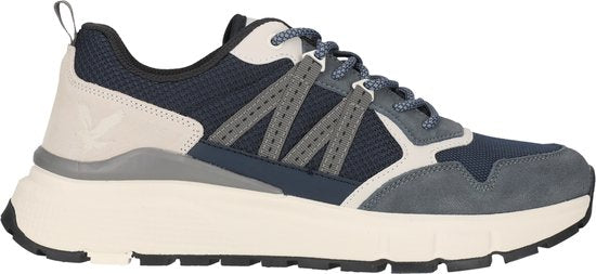 Lyle & Scott Lennox Sneakers Laag - Blauw - Maat 44