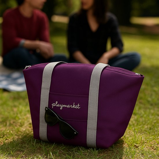 Playmarket Koeltas - 22,3 Liter - Dieppaars