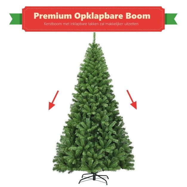 Coast 225 cm Kerstboom Met Vouwsysteem PVC - Groen