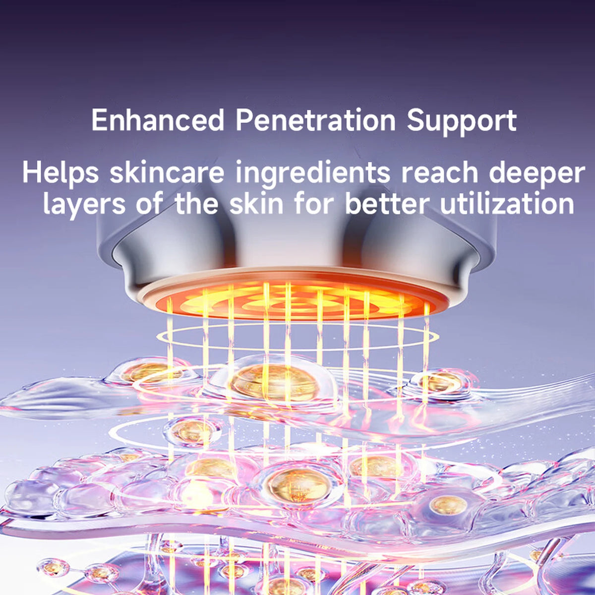 Haier M1 Superconducting Tower HYU1-M1MAX Gezichtsverzorgingsapparaat – EMS & Warmtetherapie – Paars