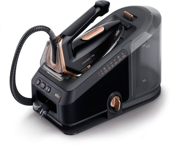 Braun CareStyle 7 Pro IS7286BK - Stoomgenerator - Automatische Instellingen - Halveert Strijktijd - Zwart
