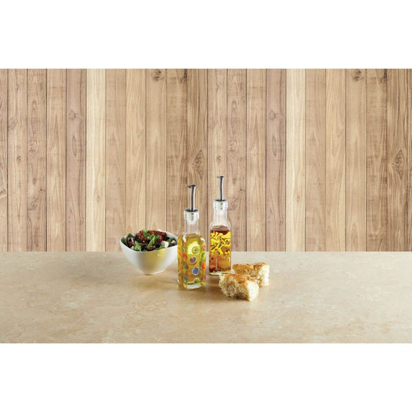 World of Flavours 180ml Olie- & Azijngieters - Transparant met print