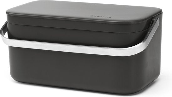 Brabantia SinkSide Afvalbakje Aanrecht - 1,8 liter - Donkergrijs