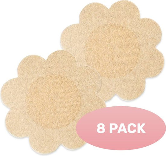 Soft & Silky Nipple covers - 8 stuks - Tepel - Plakkers - Stickers - Beschermer - Cover - Plak bh - Boob Tape