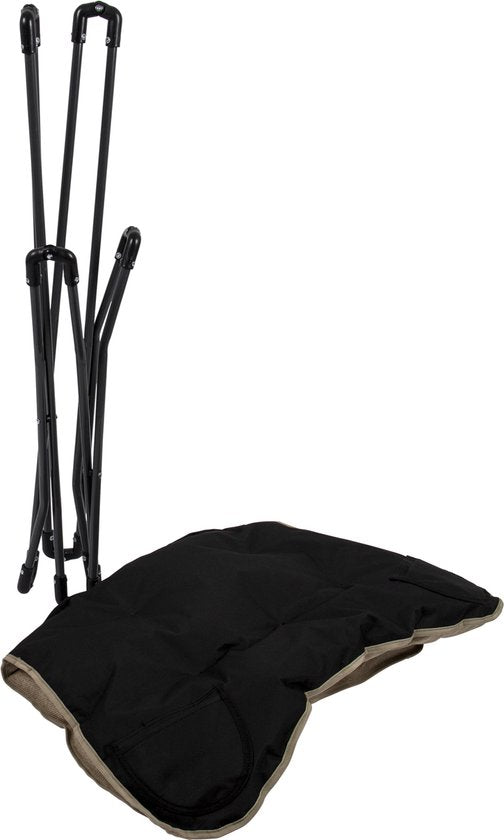 Bo-Camp - Urban Outdoor - Vlinderstoel - Grainger - M - Nika - Beige