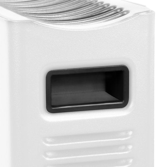 VONROC Elektrische Kachel – Convectorkachel 2000W – Met Ventilator – 2 Warmtestanden – Thermostaat – Wit