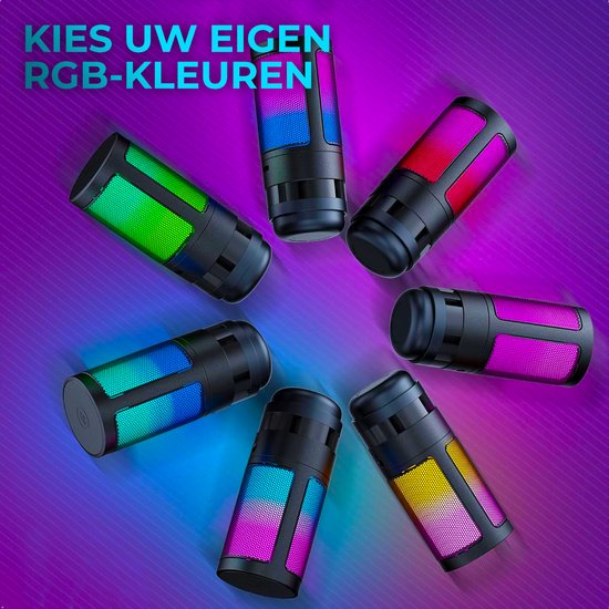 Microfoon met scharnierende arm RGB
