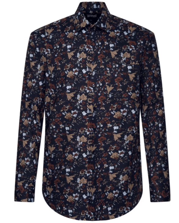 Seidensticker Kent Business Overhemd Regular Fit – Cappuccino – maat L