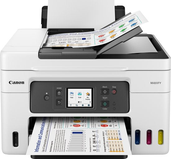Canon MegaTank MAXIFY GX4050 - All-in-One Inkttankprinter - Wit