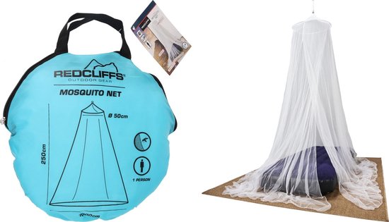Redcliffs Klamboe Polyester 1 Persoons - Klamboe niet geïmpregneerd -