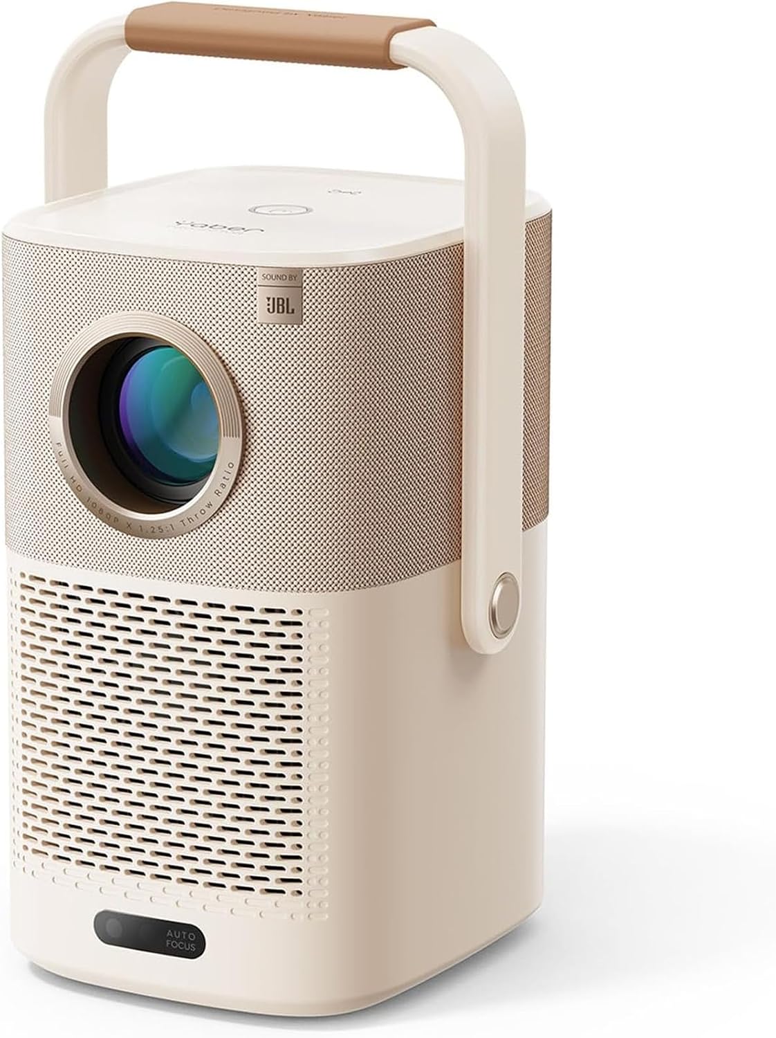 Yaber T2 Outdoor Projector - Native 1080P - WiFi 6 - JBL & Dolby Audio - Ingebouwde Batterij - Bluetooth