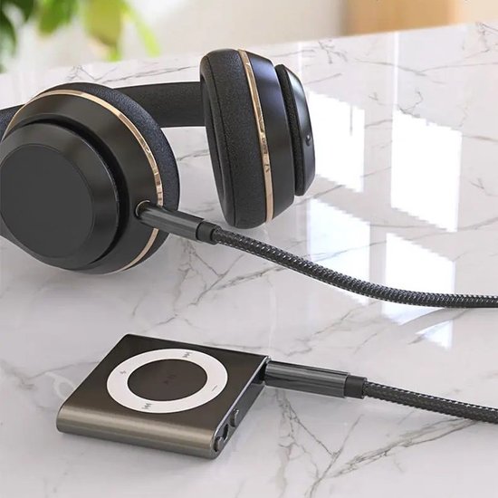 ThunderGold Aux kabel - Audiokabel 3,5 mm - Jack kabel - Male to Male - 1,5 meter