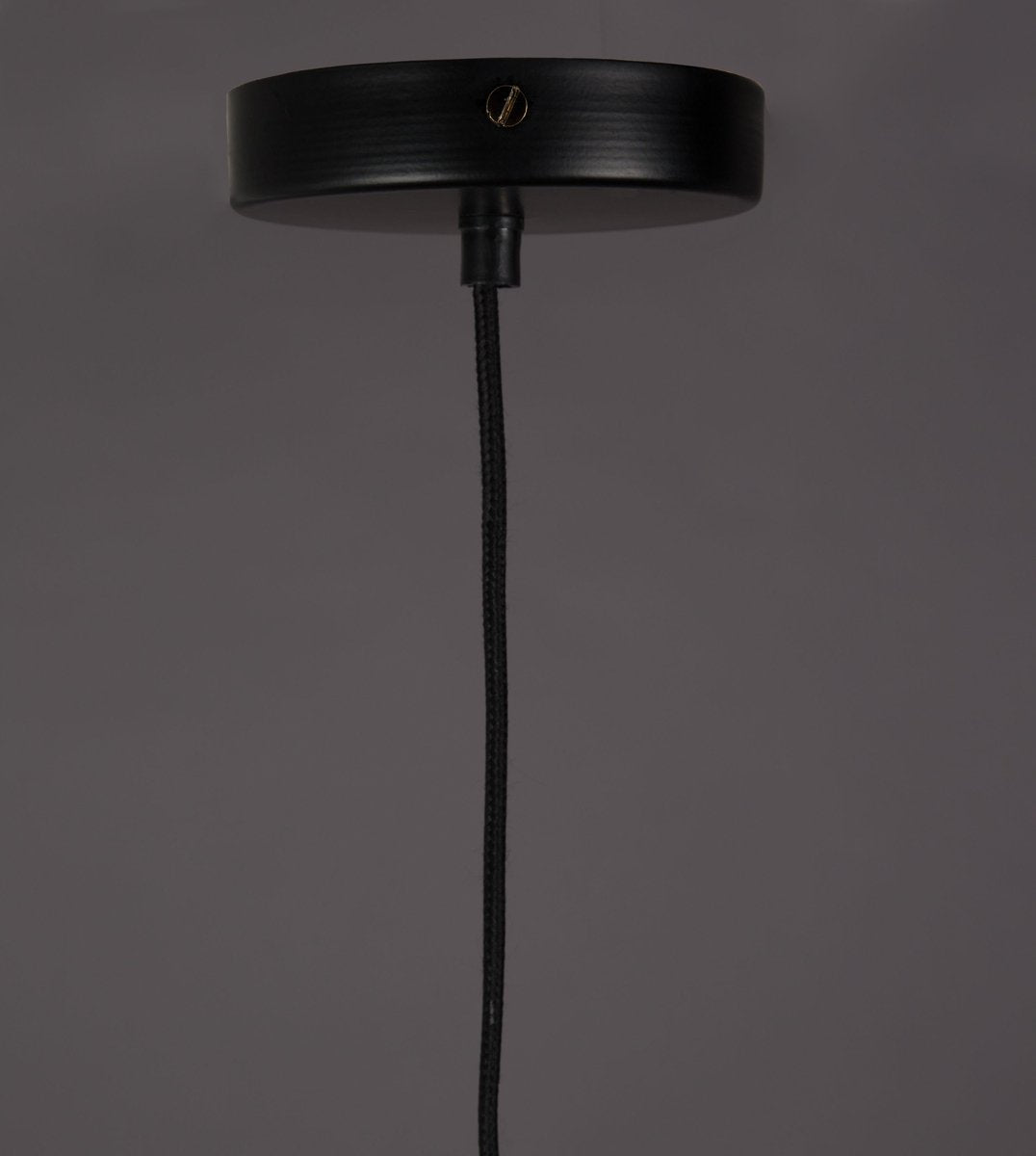 Dutchbone Tan Hanglamp Zwart - 230 V - 12x12x150cm