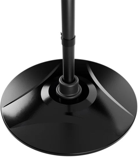Juskys – Infraroodstraler – 2000 W – Voorzien Van Telescoopstatief En 3 Verwarmingsniveaus – Voor Terras En Tuin – Zwart Staal