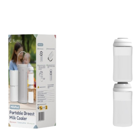Numsy MilkPod Cooling Tubes - Babyfles Koeler - incl. 2x 350 ml Flessen
