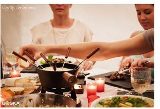Boska Fondueset Pro - Kaas fondue - voor Iedere Kookplaat - 1,2 L
