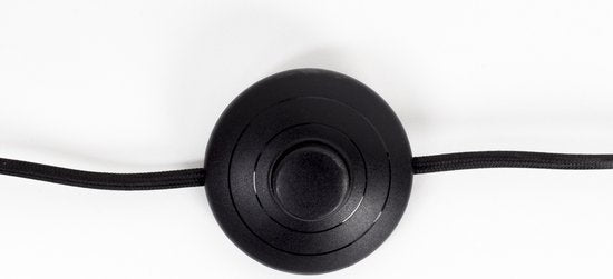 Zuiver Smokey Vloerlamp - Staande driepoot lamp - Zwart