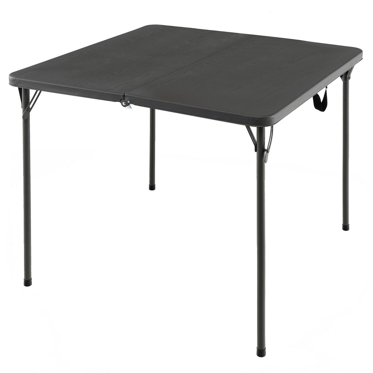 Coast Opvouwbare Campingtafel - Draagbaar met Handvat - Lichtgewicht - Grijs 86 x 86 x 73 cm