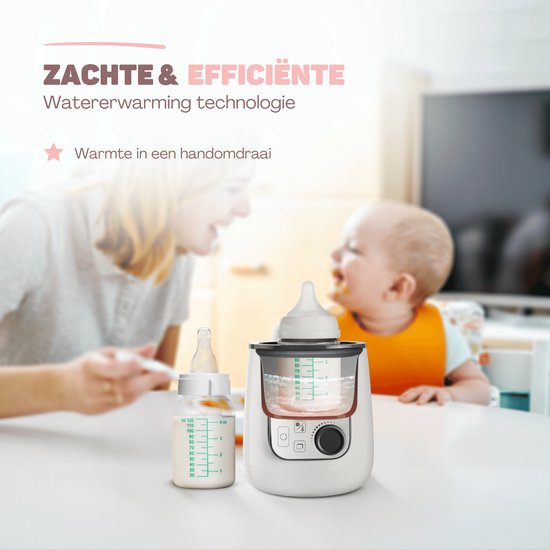 Vulpes Goods® BabyCare - Flessenwarmer PRO 10in1 - Flesverwarmer - Flessenverwarmer - Verwarming van vloeistoffen en eten