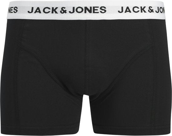 JACK&JONES - Maat S - JACSTEPH SOLID TRUNKS 12 PACK - Heren - Onderbroeken