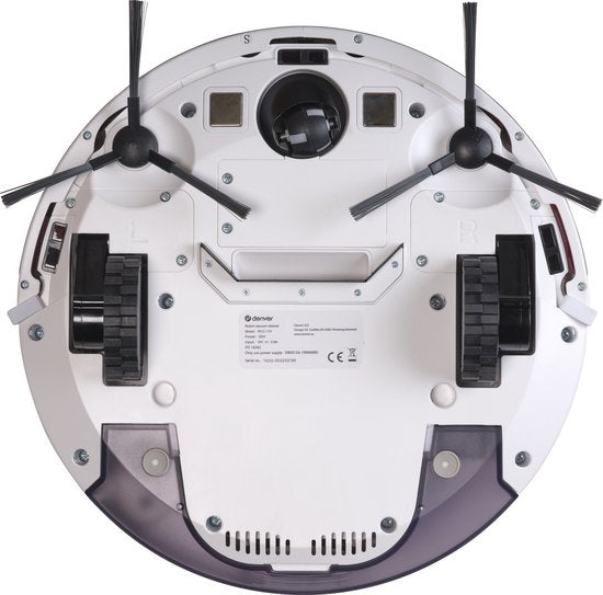 Denver Robotstofzuiger met Dweilfunctie en TUYA (App) - WiFi Dweilrobot met Oplaadstation - 1400PA - RVC110