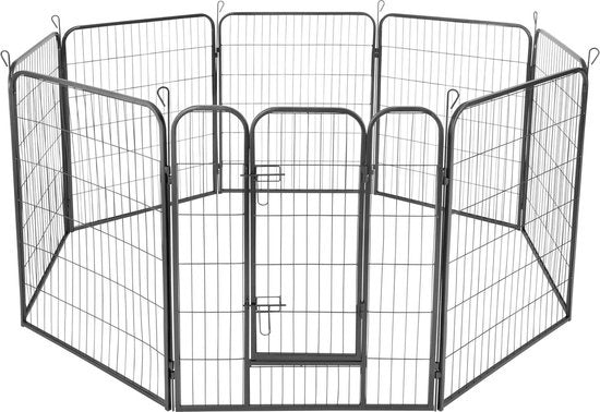 tectake 8-hoekige puppyren 100 cm - 402501