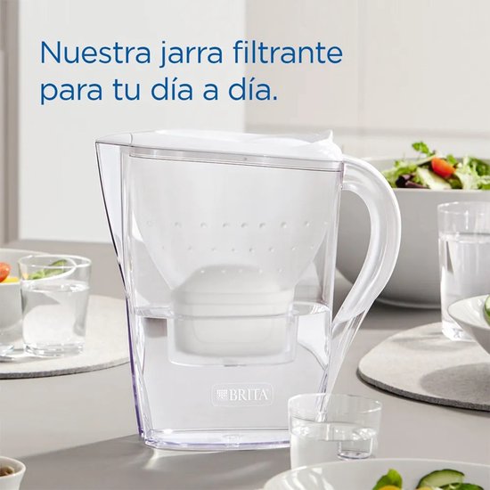 BRITA Waterfilterkan Marella XL - 3,5L - Blauw - incl. 1 MAXTRA PRO Pure Performance Waterfilterpatronen - Duurzaam Verpakt