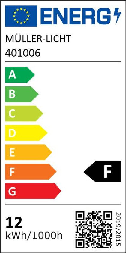 Müller-Licht 401006 LED-lamp Energielabel F (A - G) E27 Peer 12 W = 75 W Neutraalwit 1 stuk(s)