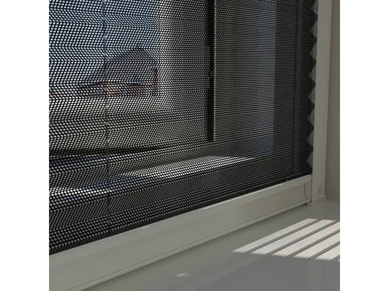 Livn Plissehor Raam Plus - Wit - maat 120 x 155 cm