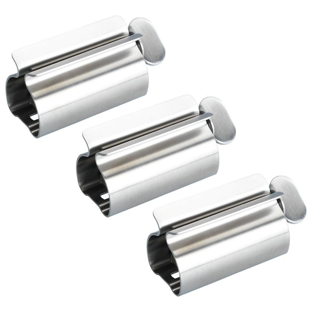 Wenko Tubeknijper Set van 3 - RVS - 8,3x3,9x3,5 cm