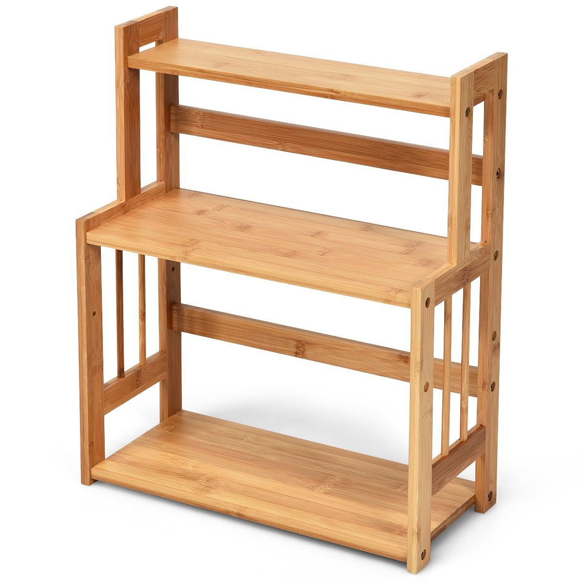 Coast Aanrecht Organizer - Kruidenrek/Opbergrek - 41,5 x 18 x 50 cm - Bruin