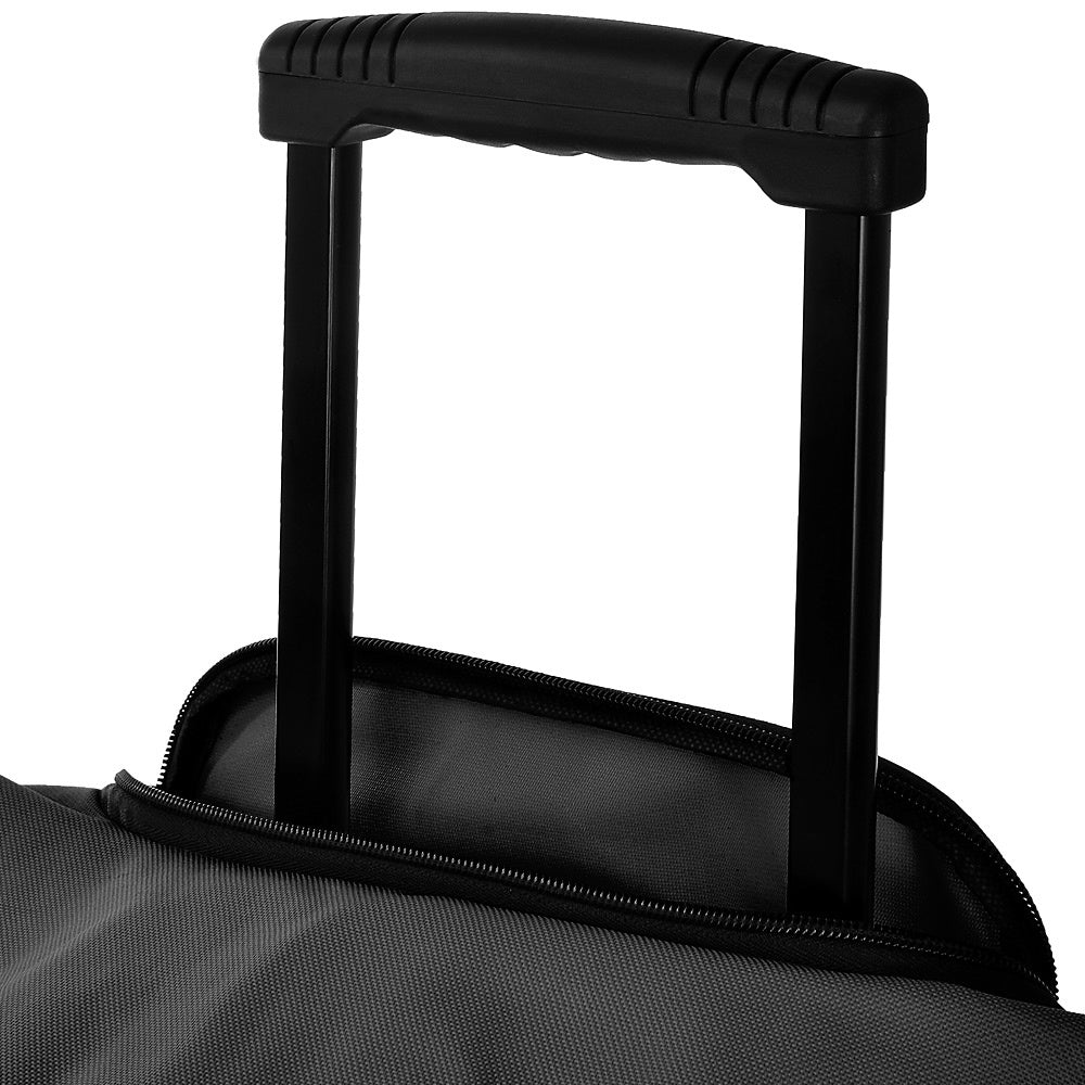 Deuba Reistas Sporttas - Zwart - 160 Liter op wielen - Telescopisch handvat
